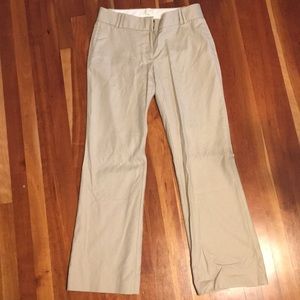 J crew city fit size 8 khaki dress pants